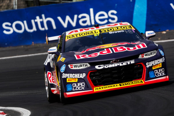 CHEVROLET CAMARO-REDBULL AMPOL RACING-BROWN #87-THRIFTY BATHURST 500-RACE 2 WINNER
