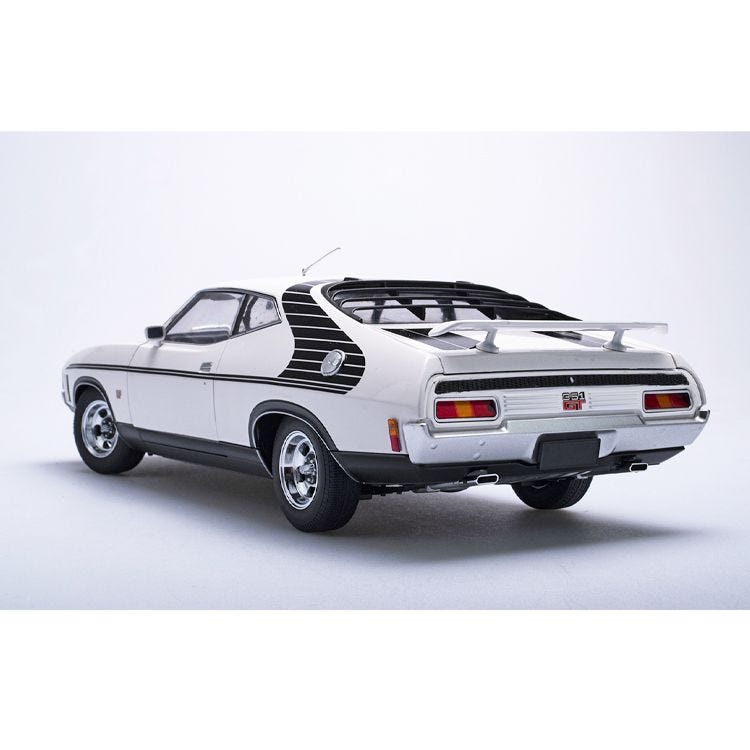 FORD XA FALCON HARDTOP GT McLEOD HORN SPECIAL - ULTRA WHITE