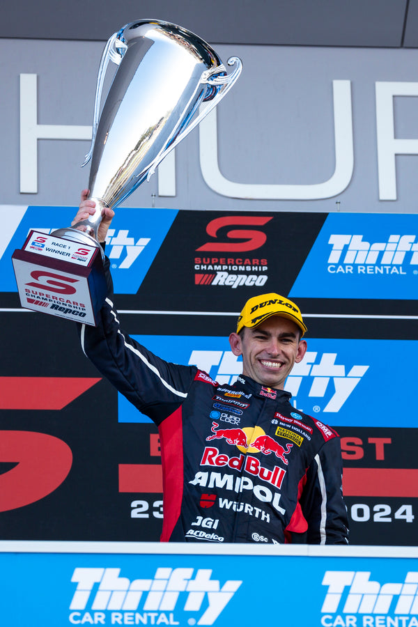 CHEVROLET CAMARO-REDBULL AMPOL RACING-FEENEY #88- THRIFTY BATHURST 500-RACE 1 WINNER