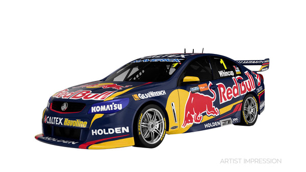 HOLDEN VF COMMODORE SUPERCAR-REDBULL RACING #1-WHINCUP-2014 CHAMPIONSHIP WINNER