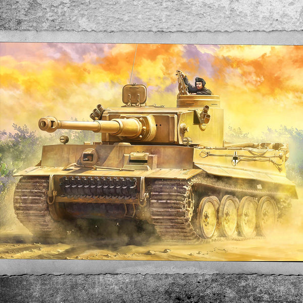 German Tiger I Tank Plastic Kitset