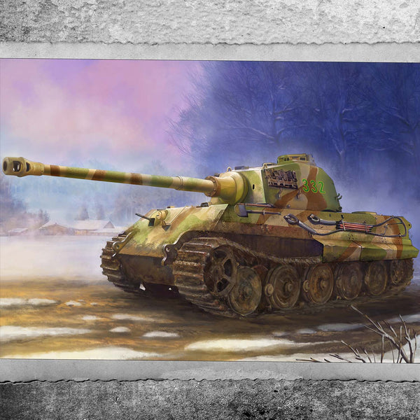 German King Tiger Tank (Henschel Turret) Plastic Kitset