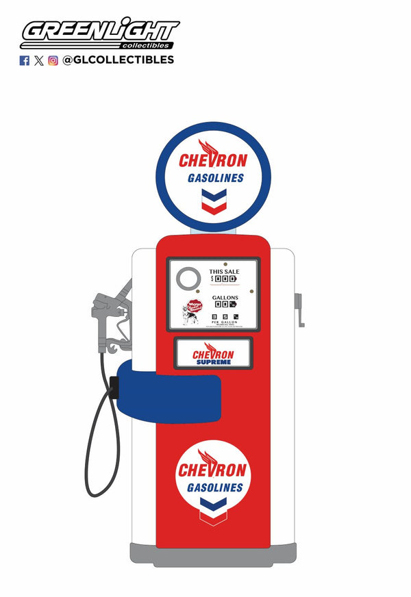1948 Wayne 100-A Gas Pump- Chevron