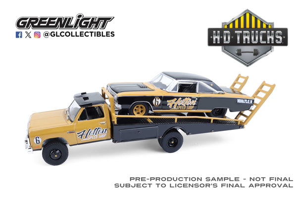 1985 Dodge RAM D350 Ramp Truck with 1965 Dodge Coronet