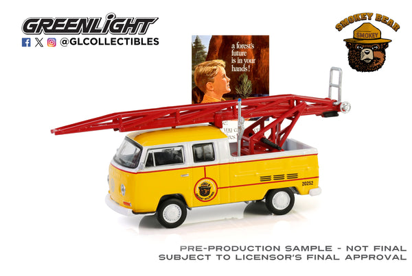 1968 Volkswagen Type 2 Double Cab Pick Up Ladder Truck
