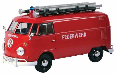 Volkswagen Type 2 (T1) Delivery Van- Fire Truck